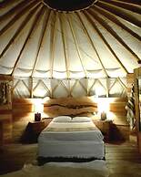 Yurt in Puyehue with Volcano Views