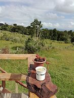 Yurt in Puyehue with Volcano Views