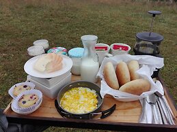 Yurt in Puyehue with Volcano Views