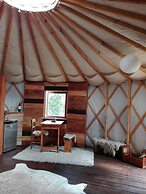 Yurt in Puyehue with Volcano Views