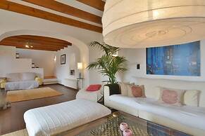 Mallorca traditional stone village house