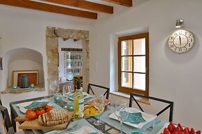 Mallorca traditional stone village house