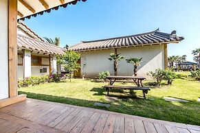 Stone Statue Village Hanok
