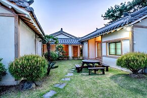 Stone Statue Village Hanok