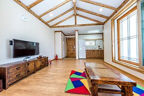 Stone Statue Village Hanok