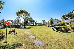 Stone Statue Village Hanok