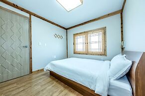 Stone Statue Village Hanok