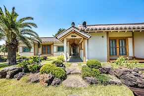 Stone Statue Village Hanok