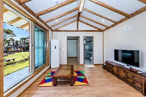 Stone Statue Village Hanok