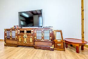 Stone Statue Village Hanok