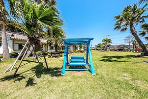 Stone Statue Village Hanok