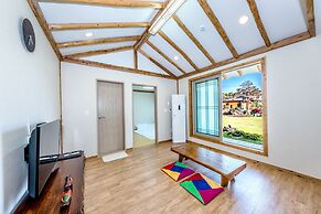 Stone Statue Village Hanok