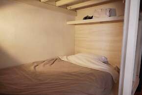 Taketa station hostel cue