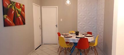 Apto 2 qtos - acesso exclusivo á praia, 30mts