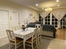 Misty English Cottage