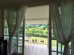 Misty English Cottage