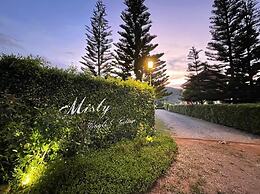 Misty English Cottage