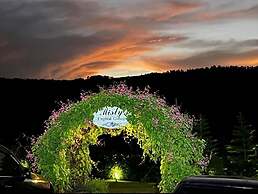 Misty English Cottage