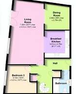 4B Loft Penthouse Industrial City views