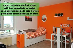 Appart Cosy Brest vue mer