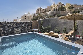 Rock Villas - Emporio | Pool, Jacuzzi, Castle View