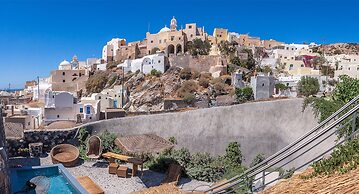 Rock Villas - Emporio | Pool, Jacuzzi, Castle View