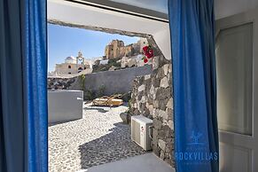 Rock Villas - Emporio | Pool, Jacuzzi, Castle View