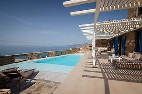 180 ° View PRIVATE Pool Villa Choulakia to enjoy SUN kissing SEA