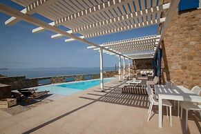 180 ° View PRIVATE Pool Villa Choulakia to enjoy SUN kissing SEA