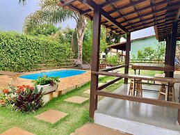 Charme e Aconchego - Casa para 10 pessoas com 3 quartos