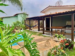 Charme e Aconchego - Casa para 10 pessoas com 3 quartos