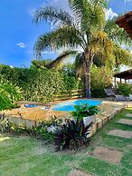 Charme e Aconchego - Casa para 10 pessoas com 3 quartos