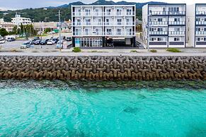 Mr.KINJO in MOTOBU OCEAN TERRACE