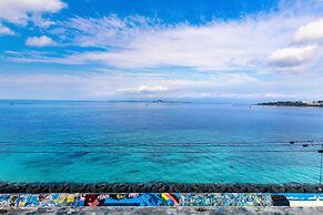 Mr.KINJO in MOTOBU OCEAN TERRACE