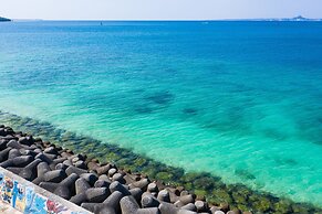 Mr.KINJO in MOTOBU OCEAN TERRACE