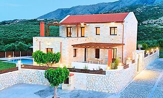 Cretan Sunrise Villa with Heated Pool