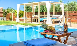 Cretan Sunrise Villa with Heated Pool