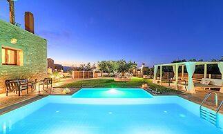 Cretan Sunrise Villa with Heated Pool
