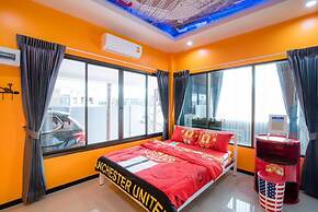 Mountain Field Pool Villa Cha-am