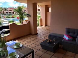 Casares Beach Golf Apartment With Private Garden and Pool Access