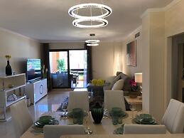 Casares Beach Golf Apartment With Private Garden and Pool Access