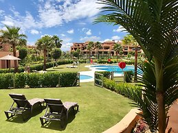 Casares Beach Golf Apartment With Private Garden and Pool Access