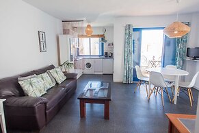 Beach House with Balcony and beach view