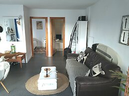 Beach House with Balcony and beach view