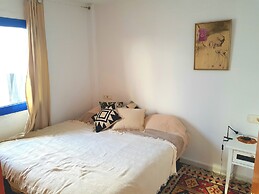 Beach House with Balcony and beach view