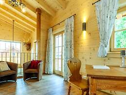 Chalet unter Weißblauem Himmel