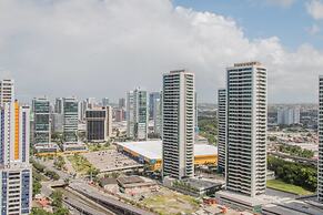 Excelente Flat em Boa Viagem 2 quartos. Ideal para famílias e executiv