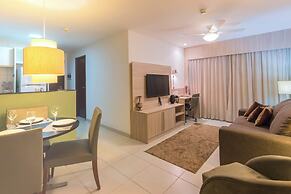 Excelente Flat em Boa Viagem 2 quartos. Ideal para famílias e executiv