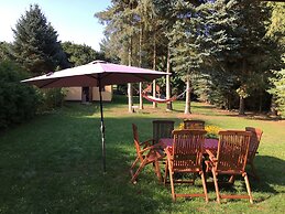 Ferienhaus Mirow-Lärz - Kamin Wald Ruhe
