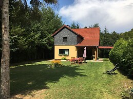 Ferienhaus Mirow-Lärz - Kamin Wald Ruhe